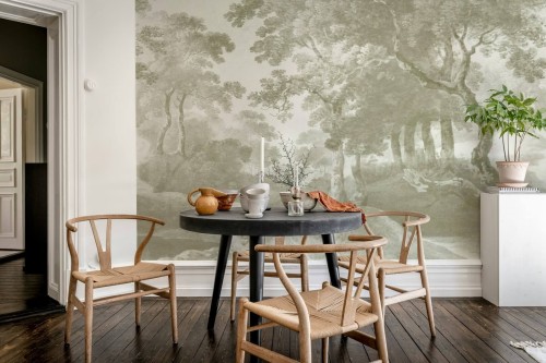 Fototapeta krajobraz natury Rebel Walls R20916 The Vintage Grove Beige Hot Pops