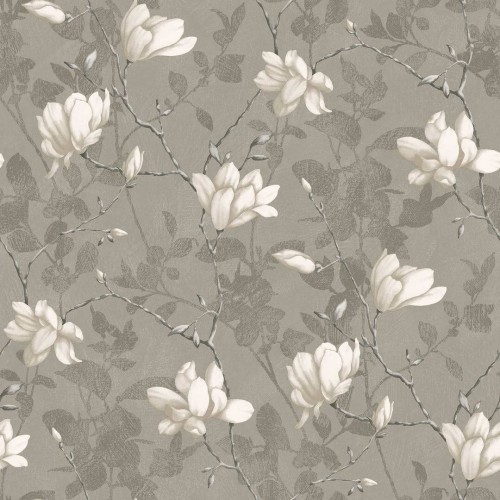 Tapeta kwiaty magnolii Boras Tapeter 7227 Lily Tree Adorn