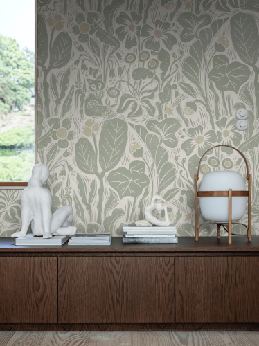 Mural botaniczny Boras Tapeter Studio 9659W Varstallet Hanna Werning
