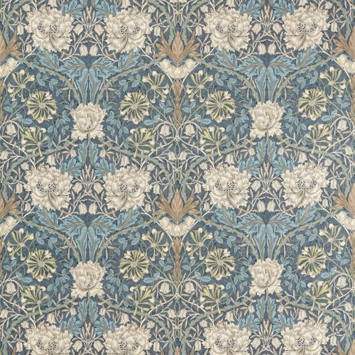 Tkanina bawełniana Morris & Co. 227242 Honeysuckle & Tulip Morris & Friends Fabric Volume II