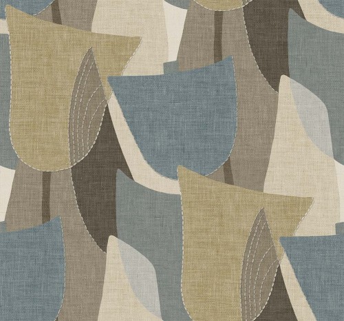 Tapeta patchwork Wallquest TH90005 Fibres & Threads