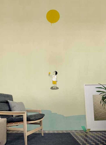 Fototapeta Wall&Deco Yellow mellow WDYM1501 Contemporary 15
