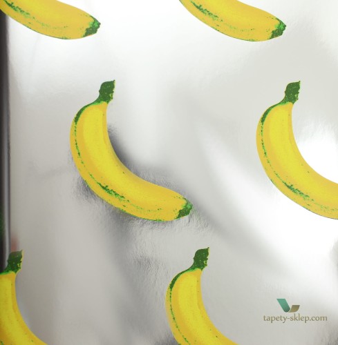 Tapeta w banany Flavor Paper Arte FP1122 B-A-N-A-N-A-S !