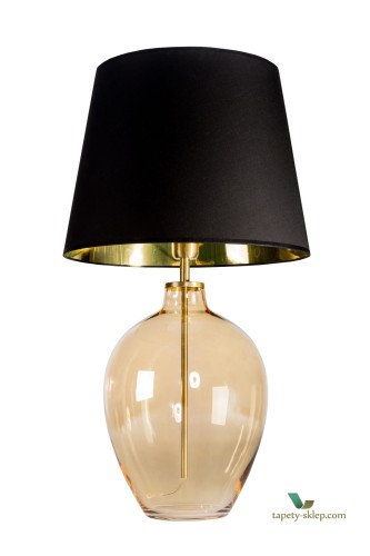 Lampa stołowa Luzon Amber Brass Famlight