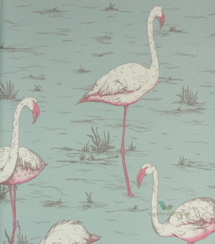 Tapeta Cole & Son 66/6044 Flamingos The Contemporary Selection