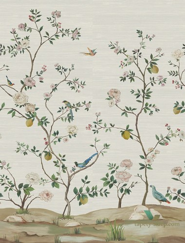 Mural Daisy Bennett DB11608m Blossom Chinoiserie Anthology Resource Wallquest