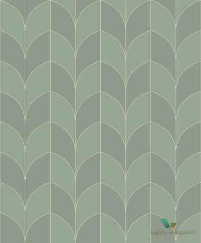 Tapeta w stylu Art Deco Casadeco BEEP82257414 Paradoxe Belle Epoque