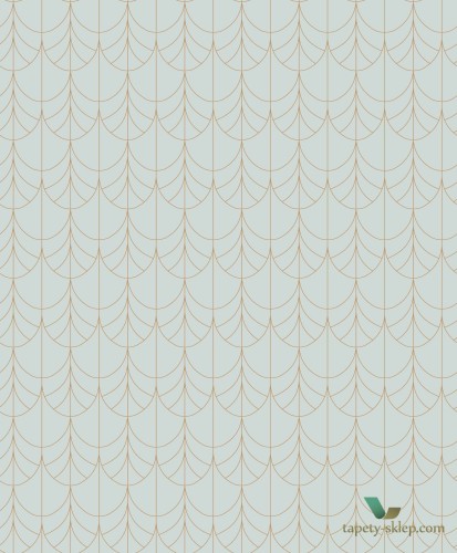 Tapeta geometryczna w stylu art-deco Casadeco BEEP82266129 Filament Belle Epoque