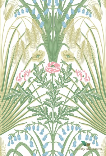 Tapeta w łąkowe kwiaty Cole&Son Bluebell 115/3008 Botanical Botanica