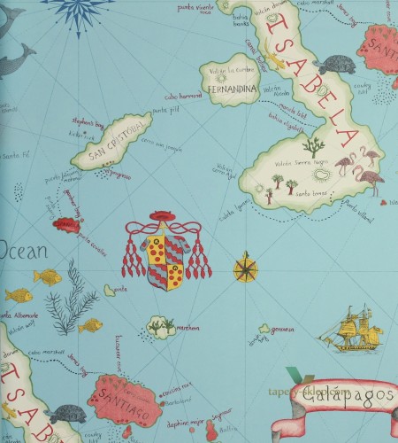 Tapeta mapa 213366 Sanderson Voyage of Discovery