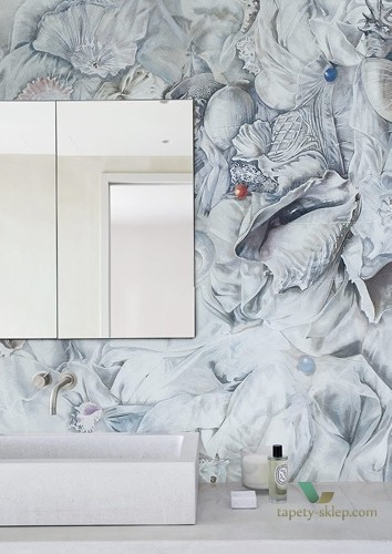Tapeta Wall&Deco WET_CO1801 COQUILLAGES WET SYSTEM 2018