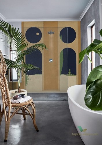 Tapeta Wall&Deco WET_TS1801 TEMPO-SOSPESO WET SYSTEM 2018