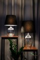Lampa stołowa Timor Amber Brass Famlight
