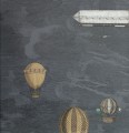 Tapeta Z Latającymi Maszynami Cole & Son Macchine Volanti 97/1002 Fornasetti cena za 2 rolki