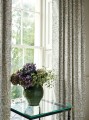 Tapeta kwiaty liście i owoce Sanderson 216394 Annandale Chiswick Grove