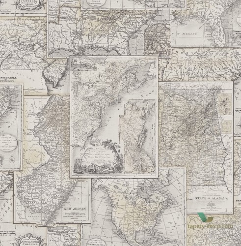 Tapeta Wallquest TL32505 Rittenhouse Square