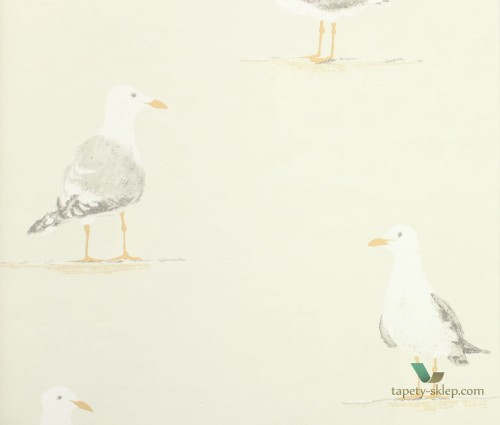 Tapeta mewy Sanderson 216563 Shore Birds Port Isaac