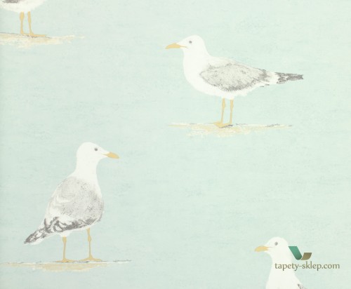 Tapeta mewy Sanderson 216564 Shore Birds Port Isaac