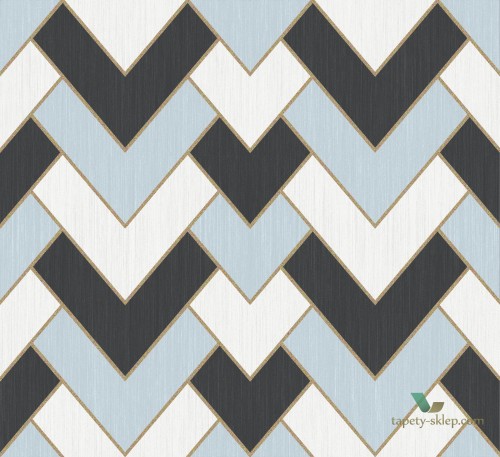 Tapeta ze wzorem jodełki Arte 34560 Vanity Insolence