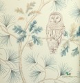 Tapeta sowy i drzewa Sanderson 216595 Owlswick Elysian