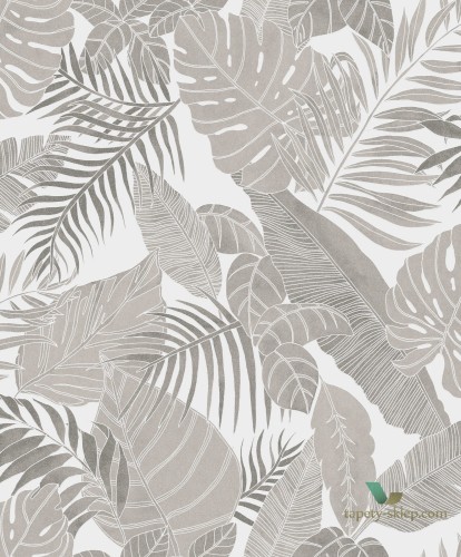 Tapeta tropikalne liście Khroma LAV101 Tropical La Vie en Rose