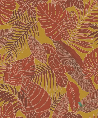 Tapeta tropikalne liście Khroma LAV107 Tropical La Vie en Rose