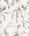 Tapeta kwiaty wisterii Khroma LAV502 Alba La Vie en Rose