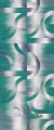 Panel geometryczny Khroma DGPRI1011 Leonardo Teal Prisma