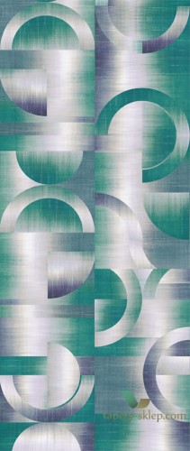 Panel geometryczny Khroma DGPRI1013 Leonardo Teal Prisma