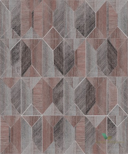Tapeta geometryczna Khroma PRI003 Marquetry Prisma