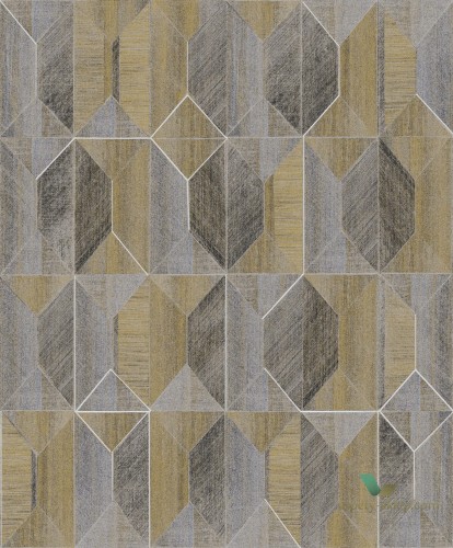 Tapeta geometryczna Khroma PRI006 Marquetry Prisma