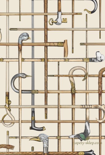 Tapeta Laski Cole&Son Bastoni 114/14026 Fornasetti Senza Tempo