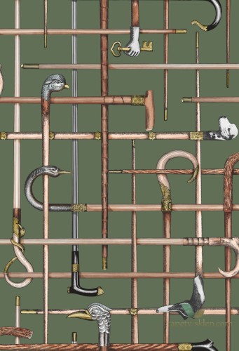 Tapeta Laski Cole&Son Bastoni 114/14027 Fornasetti Senza Tempo