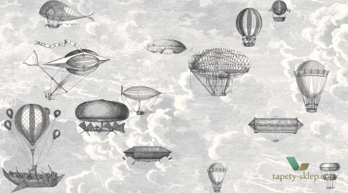 Tapeta Latające Maszyny Macchine Volanti 114/27053 Cole&Son Fornasetti Senza Tempo