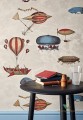 Tapeta Latające Maszyny Macchine Volanti 114/27053 Cole&Son Fornasetti Senza Tempo
