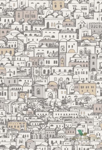 Tapeta Budynki Cole&Son Mediterranea 114/19038 Fornasetti Senza Tempo