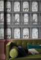 Tapeta Architektoniczna Małpa i Chmury Cole&Son Procuratie con Vista 114/8016 Fornasetti Senza Tempo
