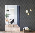 Tapeta w prążki Caselio SRL100509000 Unis Scarlett