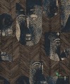 Tapeta plemienne maski Khroma TRI301 Mask Tribute
