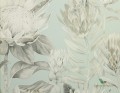 Tapeta kwiaty Sanderson 216645 King Protea The Glasshouse