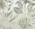Tapeta kwiaty Sanderson 216647 King Protea The Glasshouse