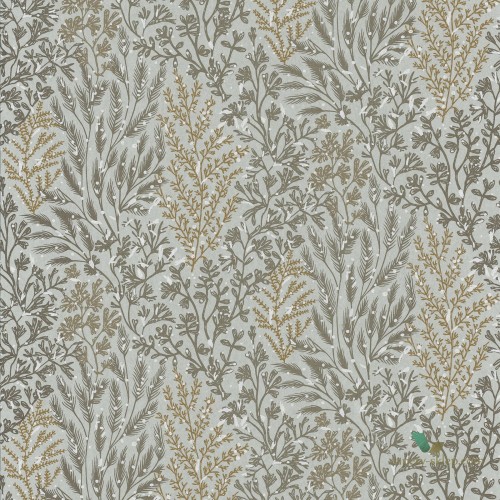 Tapeta roślinna Casamance 74350222 Isoete Blossom