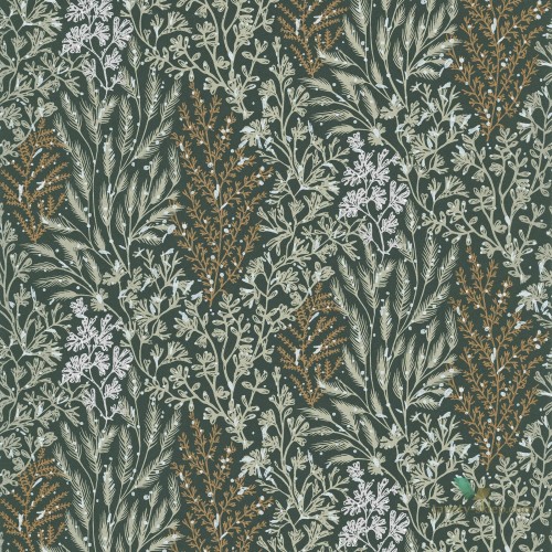 Tapeta roślinna Casamance 74350324 Isoete Blossom