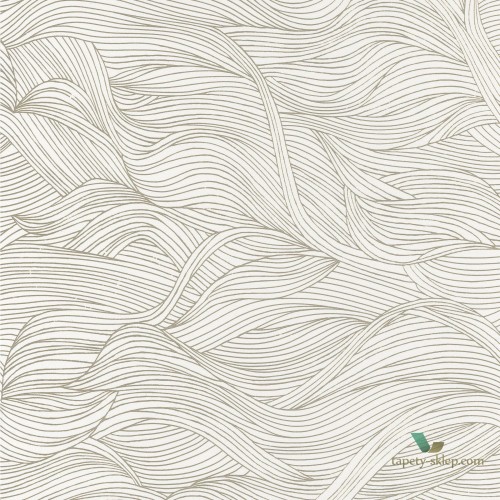 Tapeta z falowanym wzorem Casamance 74360110 Alula Blossom