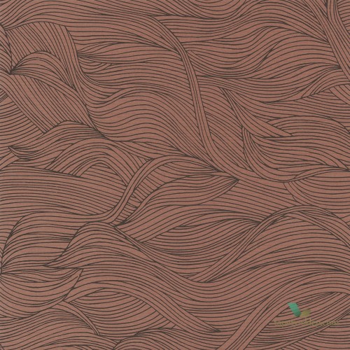 Tapeta z falowanym wzorem Casamance 74360518 Alula Blossom