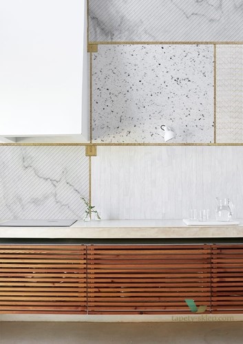 Tapeta łazienkowa Wall&Deco WET_CO1701 COCO WET SYSTEM