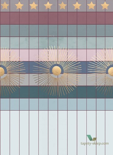 Tapeta łazienkowa Wall&Deco WET_SL1702 SOLSTRALE WET SYSTEM