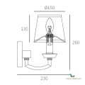 Kinkiet Cosmo Light Dubai W01353WH NI