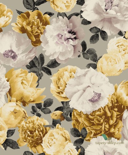 Tapeta róże Khroma KEN003 Rosegarden Kent