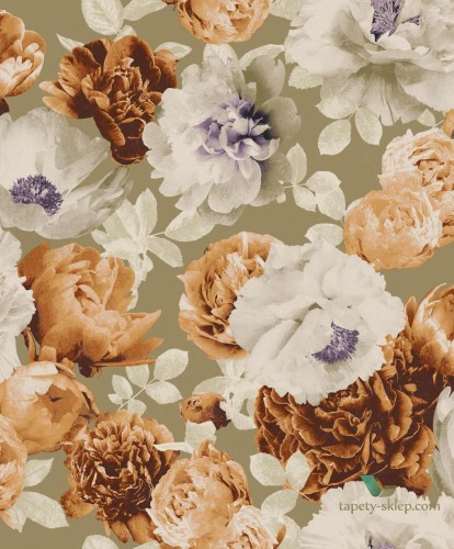 Tapeta róże Khroma KEN004 Rosegarden Kent